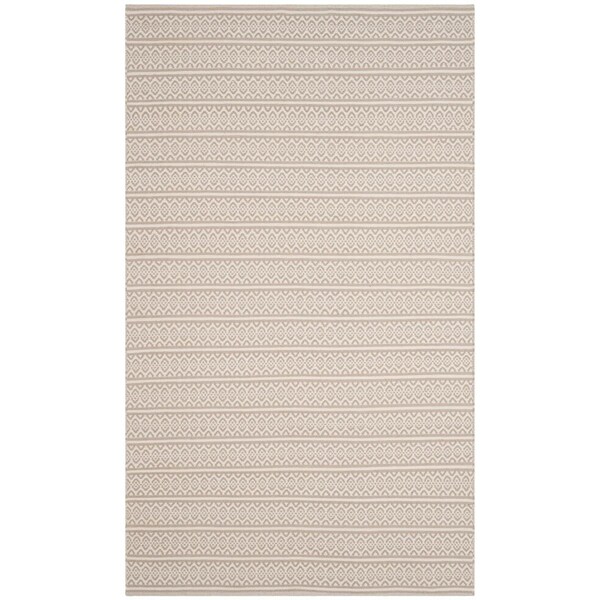 Safavieh Montauk Hand Woven Large Rectangular Area Rug Ivory & Grey - 9 x 12 ft. MTK341A-9 - main